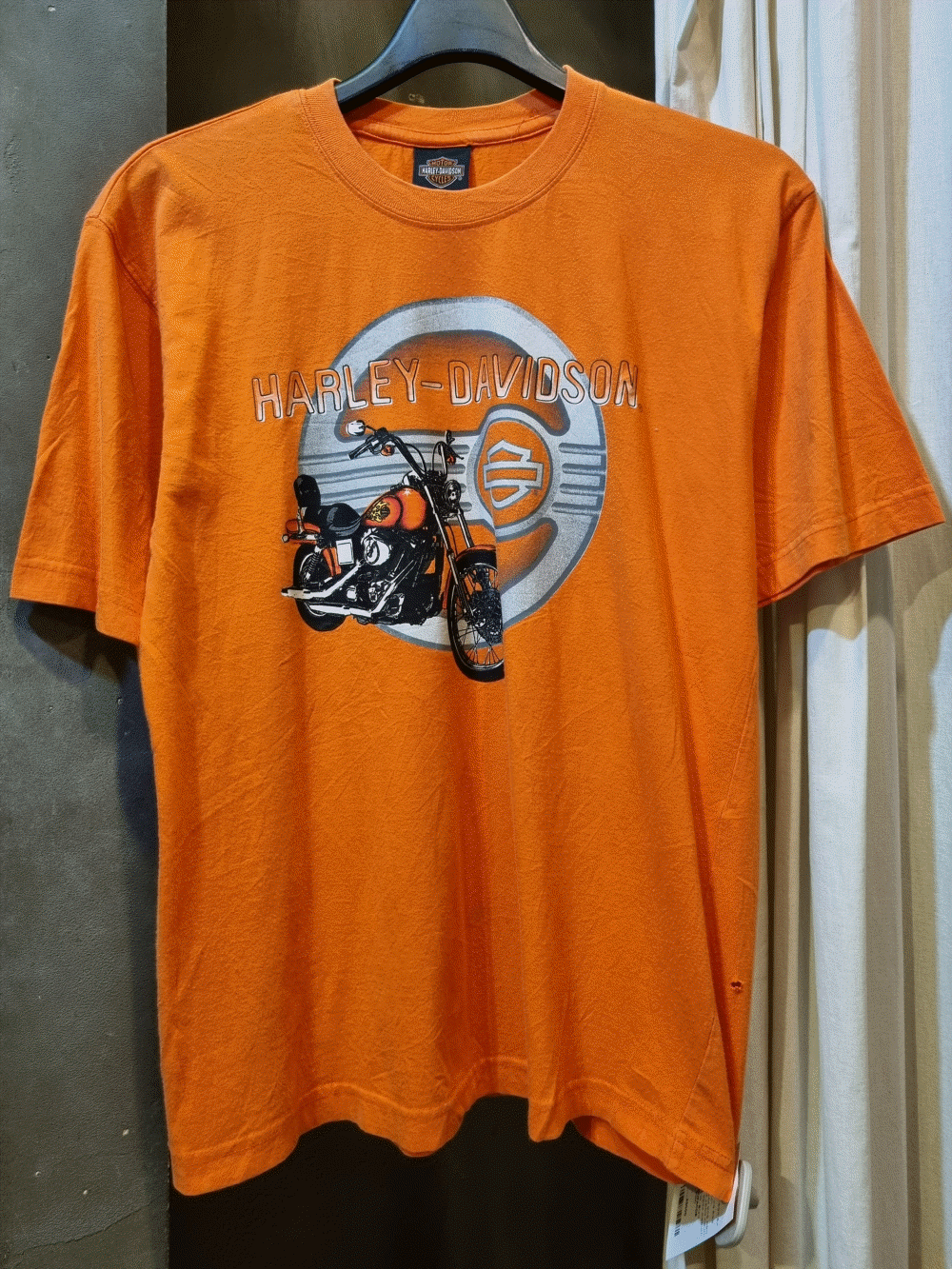 [로파우사다 홍대역점] 할리데이비슨 반팔 라운드넥 티셔츠 남녀공용 HV0152